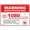 Warning Sign 3, variant on Warning Sign Stay Back 200 Feet Not Responsible for Windshields - 12×8 Inches, Aluminum Tin Warning, Home Outdoor Garden Decor