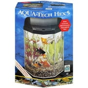 Regent: Five Gallon Hexagonal Aquarium Kit Aqua-Tech Hex 5, 1 ct