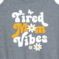 thumbnail image 3 of Instant Message - Vibes Tired Mom - Women's Racerback Tank Top, 3 of 6