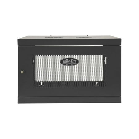 UPC: 0037332191564 | Tripp Lite 6U Wall Mount Rack Enclosure Server Cabinet Knock Down 16.5 Deep Switch Depth (SRW6UKD)