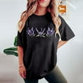 thumbnail image 4 of CHUMUD Womens Vintage Floral T Shirt Boho Flower Graphic Loose Tees Short Sleeve Casual Tops Summer, 4 of 7