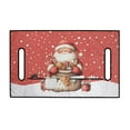 thumbnail image 6 of Yuyamidu Cute Santa Claus Golf Cart Seat Covers Christmas Club Car Seat Cushion Red Golf Cart Seat Towel with Pockets Fits for Club Car and More 2 Person Seats Golf Carts, 6 of 7