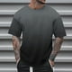 thumbnail image 5 of Camisetas de Cuello de la Tripulación de los Hombres de Verano Redondo Cuello Impreso Camiseta, Top Atlético de Secado Rápido Casual para los Hombres, 5 of 5