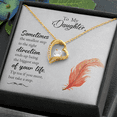 thumbnail image 5 of To My Daughter Take a Step Forever Necklace w Message Card, 5 of 20