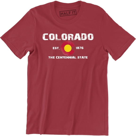 Colorado Est 1876 The Centennial State - Colorado The Centennial Men's T-Shirt