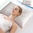 thumbnail image 1 of Sleeping Special Neck Pillow Natural Material Odorless Pillow No Collapse Pillow Suitable For Side Sleepers And Stomach Sleepers Removable Breathable Pillowcase, 1 of 9