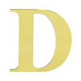 thumbnail image 3 of BalsaCircle 4 Gold 5" Letter D Cardstock Stickers Backdrop Wall Party Decorations, 3 of 8