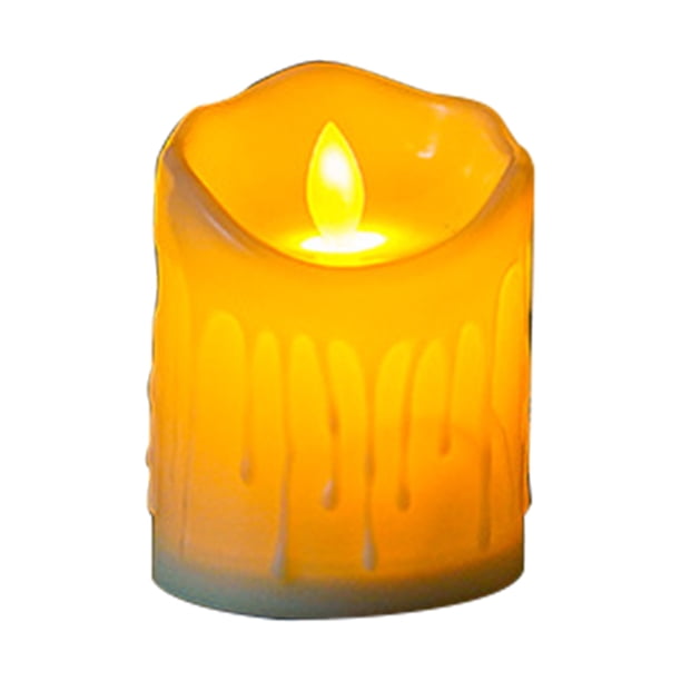 Velas de velas de fiesta en casa de boda parpadeantes sin llama LED Tealight (5x7cm) Lamparas Tmvgtek Para estrenar