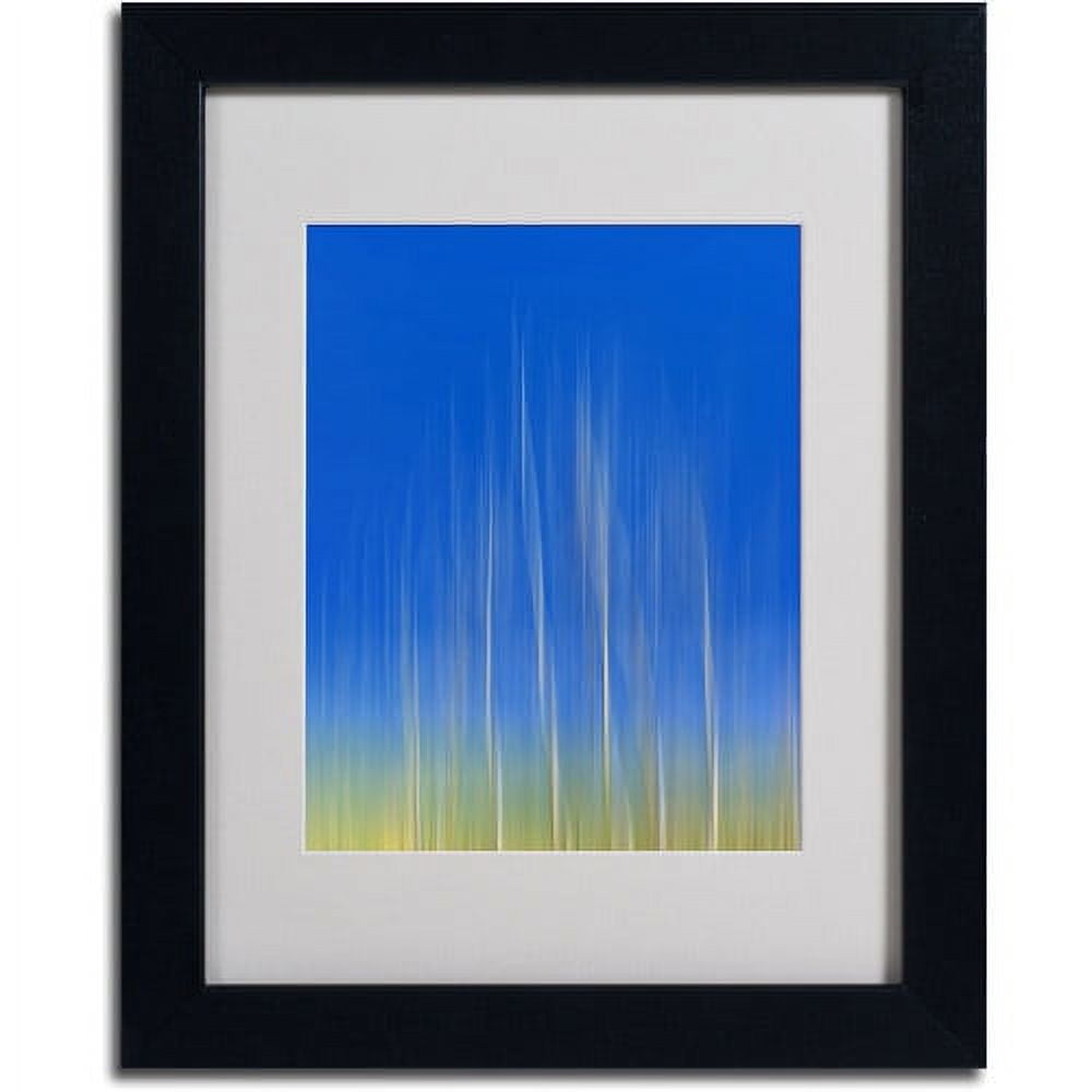 Trademark Fine Art "Vertical Activity" Matted Framed Art by Philippe Sainte-Laudy