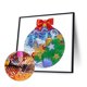 thumbnail image 1 of Cuadros Decorativos Taladro parcial de forma especial de pintura de diamante de bola de cristal de Navidad (YXC221) Wdftyju embutido en tela, 1 of 8
