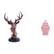 thumbnail image 1 of Figura Decorativa De Cabeza De Ciervo, Estatua De Animal Artesanal, Adorno Decorativo De Resina Para Escritorio. Jarrón De Cerámica Para Jengibre, Jarrón Decorativo De Porcelana Con Tapa,, 1 of 8