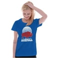 thumbnail image 5 of Vintage Patriotic American Buffalo Womens Slim Fit Graphic Tee Brisco Brands L, 5 of 6