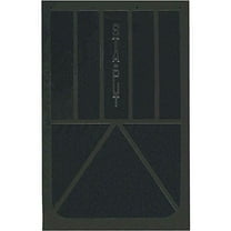 Buyers Products Mud Flaps, 36 in X 24 in, Rubber, Black, 1 PR B36SPP