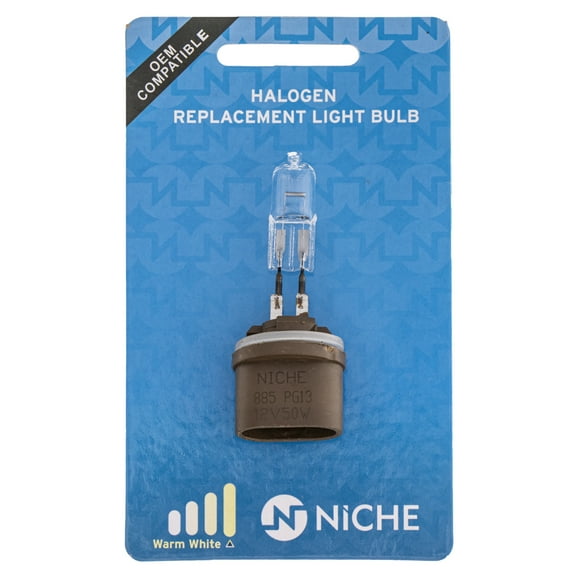 Niche 885 Headlight Bulb for Arctic Cat Mountain Cat Snowmobile 519-CBL2226B