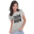 thumbnail image 4 of Cruisin For a Bruisin Fight Rebel Punk Womens Fitted Plus Size Graphic Tee Brisco Brands 3X, 4 of 5