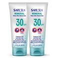 thumbnail image 1 of Protector solar Safe Sea con óxido de zinc SPF30, 100 ml (paquete de 2), 1 of 6