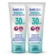thumbnail image 1 of Protector solar Safe Sea con óxido de zinc SPF30, 100 ml (paquete de 2), 1 of 6