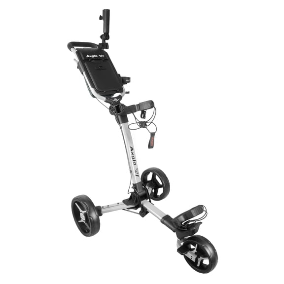 Axglo V1 Golf Push Cart - White/Grey