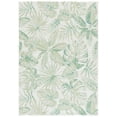 thumbnail image 2 of SAFAVIEH Courtyard Jaylen Botanical Indoor/Outdoor Area Rug, Ivory/Green, 5'3" x 7'7", 2 of 11