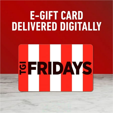 TGI Friday - $50 Gift Code (Digital Delivery) [Digital]