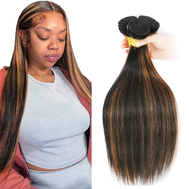 Hair Bundles Vinmdonm Straight Brazilian Virgin 3x40 cm P1B/30