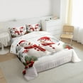 thumbnail image 3 of Castle Fairy Kids Cute Snowman 2pcs Bedding Comforter Set,Happy New Year Twin Comforter Sets,Merry Christmas Breathable Bedding Set,Breathable Home Decor, 3 of 8