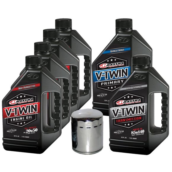 Kit de cambio de aceite de motor MaxHiflo VTTOCK13 V-Twin Harley 6 L