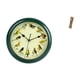 thumbnail image 5 of Reloj de pared decorativo, reloj de pie, reloj de piso para casa de muñecas en miniatura, marco clásico de PP, cubierta de vidrio, funciona con pilas,, 5 of 8