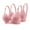 Pink, variant on yillto 2 Pack Women's Push up Bra Full Coverage Supportive Padded Underwire Bralettes for Womens