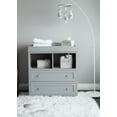 thumbnail image 5 of AFG Baby Furniture Leila 2-Drawer Changing Table, Gray, 5 of 6