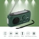 thumbnail image 3 of Radio de Manivela, Radio de Manivela Solar Am/FM con Cargador de Teléfono de Emergencia con Linterna LED Accesorios De Luz Fugacal NO, 3 of 8