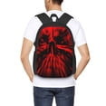 thumbnail image 4 of Fotbe The Red Head Skull Mochila para Hombre y Mujer - Tela Oxford 600D Resistente - Mochila Impermeable de Gran Capacidad para Escuela, Viajes y Senderismo, 4 of 6
