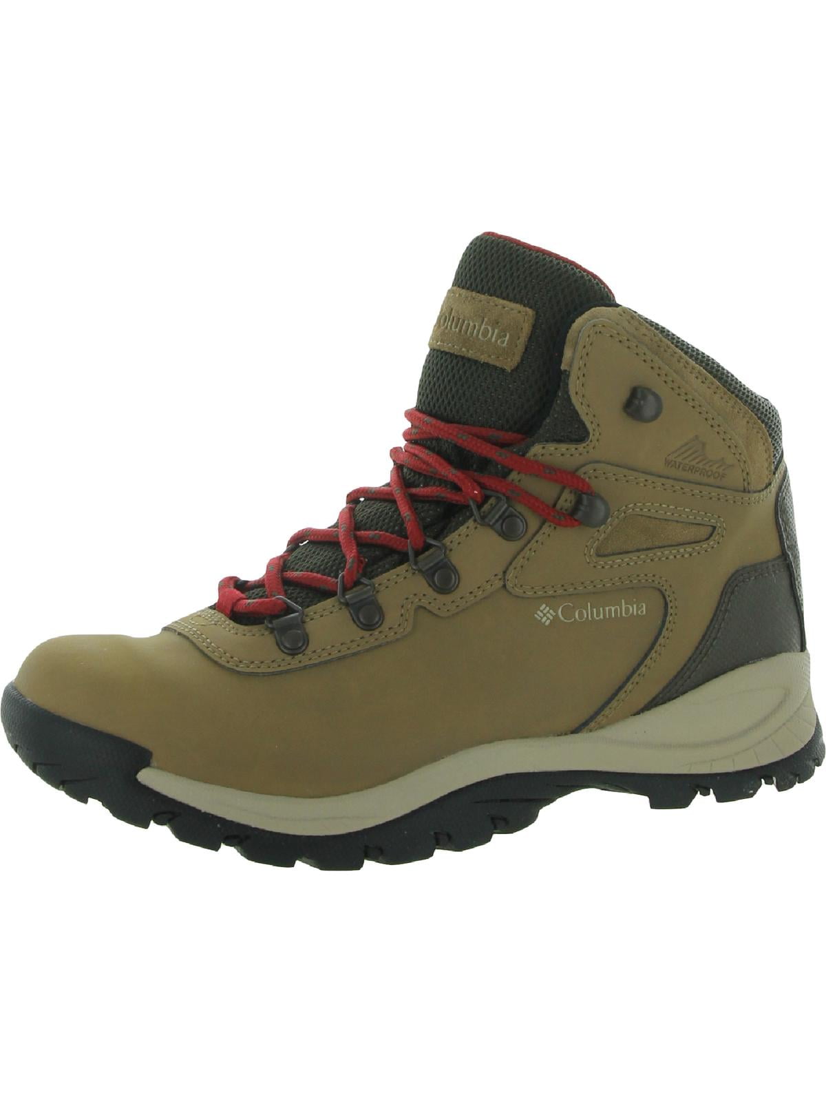 Columbia Womens Newton Ridge Plus Leather Waterproof Hiking Boots