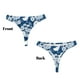 thumbnail image 2 of Fotbe Rose Flowers Tanga Sin Costuras para Mujer con Estampado – Panties Invisibles, Transpirables y Cómodos para Uso Diario-Small, 2 of 5