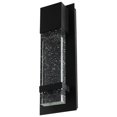 thumbnail image 1 of Ciata Modern Wall Sconce Matte Black Finish Integrated LED Bubble Glass, 1 of 4