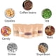 thumbnail image 4 of 100 Pcs Kraft Bags with Stand Up and Zipper in Clear Plastic, 4 of 5
