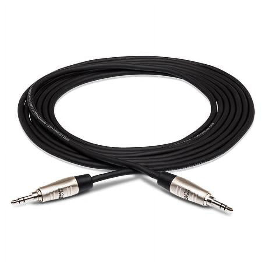Hosa HMM-005 Pro Stereo Interconnect REAN 3.5 mm TRS to Same 5 ft