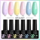 thumbnail image 2 of LILYCUTE 6 unids/set Macaron pintauñas uñas gel pintauñas semipermanentes primavera verano 6 colores neón UV LED Nail Art Gel base coat y top coat uñas gel esmaltes, 2 of 4
