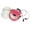 Pink, variant on Byron Statics Portable CD Player, Personal Walkman CD Players, Powered DC or 2xAA Battery, Clear