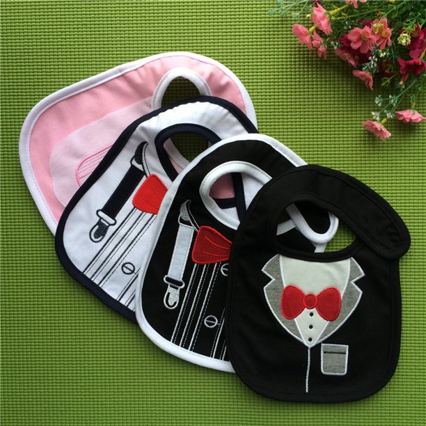 Baby Girl Boy Feeding Bibs Waterproof Apron Cartoon Towel Kids Toddler Dinner baberos Bandanas Burp Cloths12 He Qiyong unisex