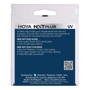 Hoya NXT Plus Slim Low Profile Aluminum Frame Circular Polarizer Filter with Anti-Reflection Multi-Coatings and Knurled Edges (58mm)