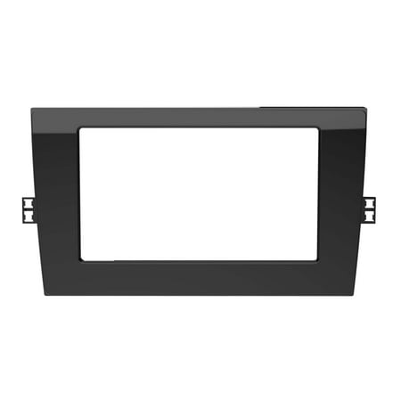 Metra - Dash Kit for Select 2019 Volkswagen Jetta Vehicles - High Gloss Black