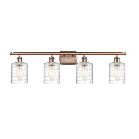 

Innovations Lighting 516-4W-11-36 Cobbleskill Vanity Cobbleskill 4 Light 36 Wide Vanity