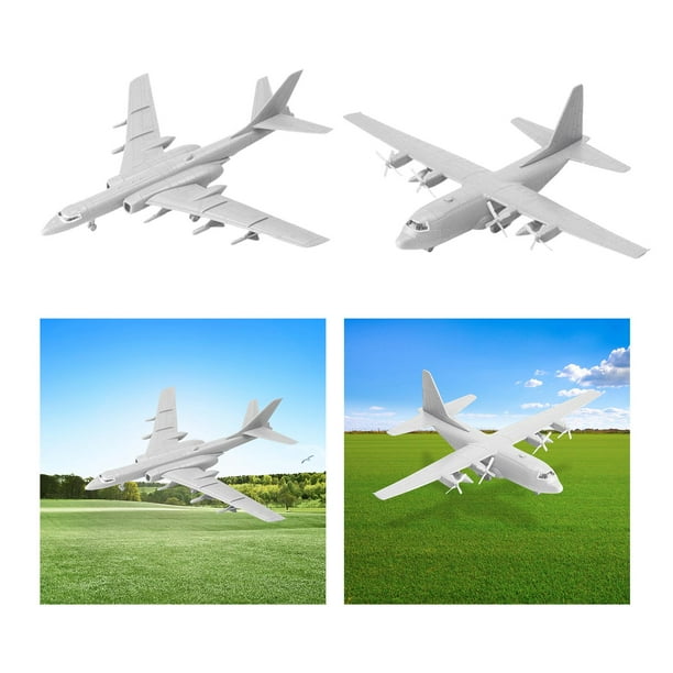 1/144 Avión De Avión Juguete Ensamblado Modelo 4D Para Regalo+Bombardero Modelo Escala 1/144 H 6K 4D Para Colección De Decoración De Regalos Hugo none