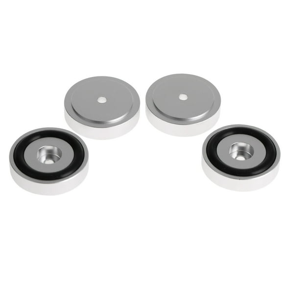Speakers Stand Feet4PCS 40*10mm Aluminium Alloy Amplifier Feet Amplifier Aluminium Feet Solid Performance