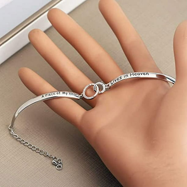 Piece of my heart in heaven bracelet deals