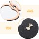 thumbnail image 3 of BRIGHTFUFU 2Ud Espejo Doble Portátil Para Maquillaje En Color Negro, 3 of 6