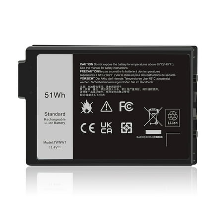 7WNW1 Laptop Battery Compatible with Dell Latitude 5424 5420 7424 Rugged Extreme P85G P86G P137G P137G001 P137G002 P85G001 P86G001 Series DMF8C GK3D3 6NNCF DP3KF DMF0C 07WNW1 451-BCHV