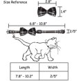 thumbnail image 4 of Cat Collar, Plaid Nylon Fabric Quick Release Cat Safety Collar, Suitable For Cats And Small Dogs, 4 of 5