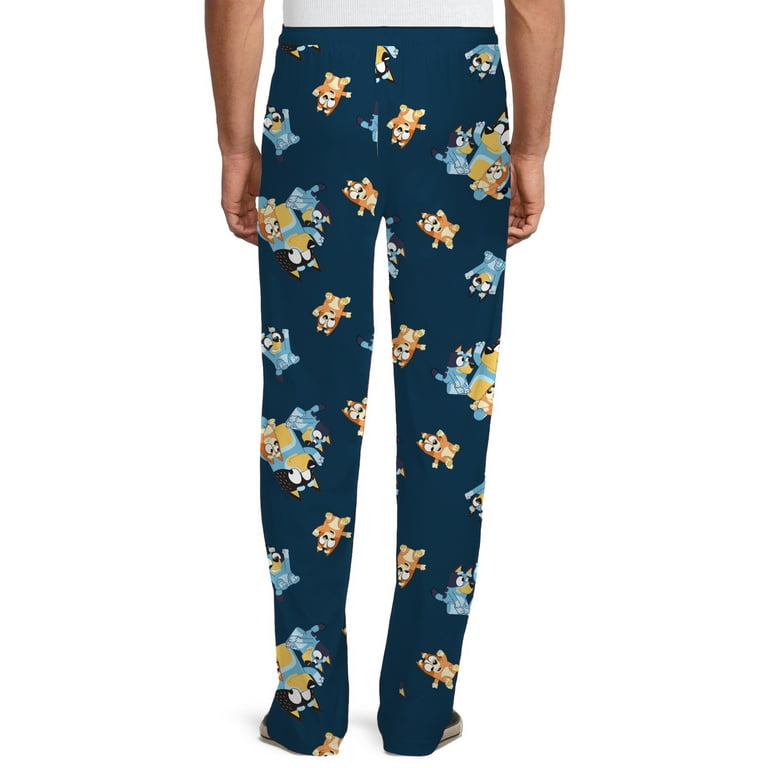 Bluey Adult Men s Apparel All Over Print Graphic Sleep Pant Family AOP Size S 2XL Men s Big Men s Walmart